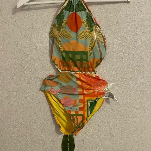 FARM Rio Multicolor One Piece Swimsuit - Picture 3 of 10